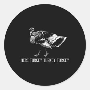 Pegatina Redonda Turquía Turquía Turquía Turquía-Turquía en la temp