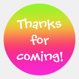 Pegatina Redonda Tutti Frutti