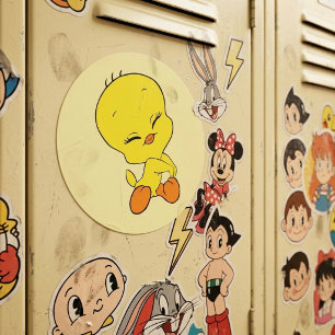 Pegatina Redonda Tweety