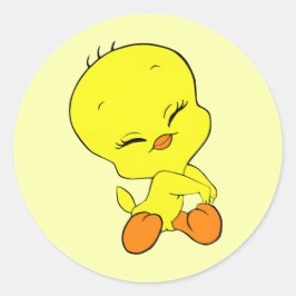 Pegatina Redonda Tweety