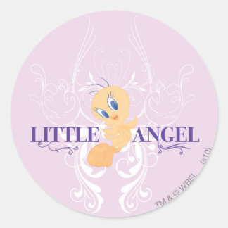 Pegatina Redonda TWEETY™ "Angelito"