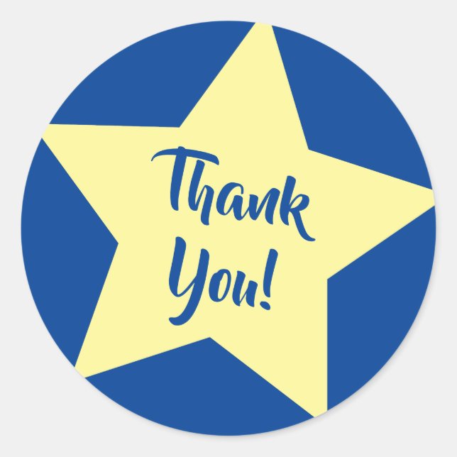 Pegatina Redonda Twinkle Little Star Cute Primer Fiesta Tema (Anverso)