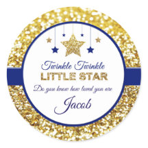 Twinkle twinkle pequeños pegatinas estrellas