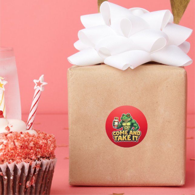 Pegatina Redonda Tylenol : Come and Take It Sticker (Fiesta)