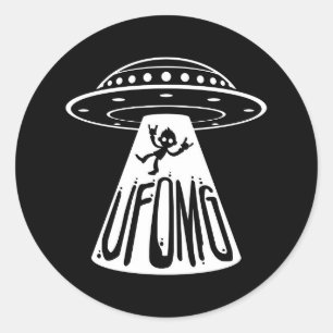 PEGATINA REDONDA UFOMG