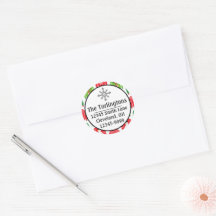 Ugly Xmas Sweaters Polar Bear Return Address