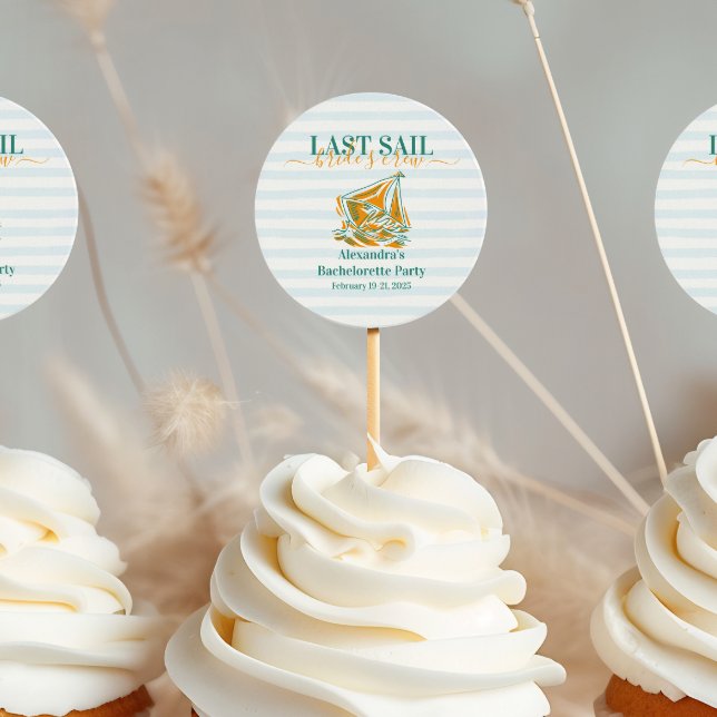 Pegatina Redonda Última Vela Antes de la Fiesta de Despedida de Sol (Subido por el creador)