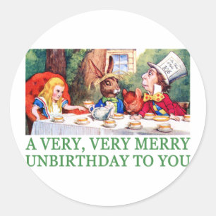 PEGATINA REDONDA ¡UN DÍA MUY, MUY FELIZ PARA USTEDES!