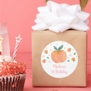 Pegatina Redonda Un dulce cumpleaños de cada piet