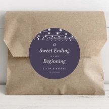 Un dulce final para un nuevo Boda de inicio