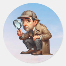 Un investigador privado que busca pistas