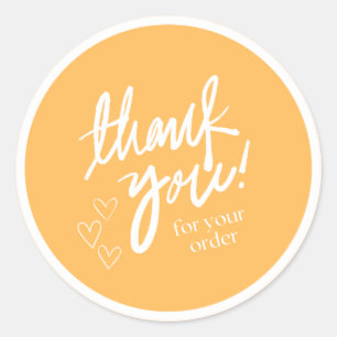 Pegatina Redonda Un Monograma Personalizado De Nombre Personalizado