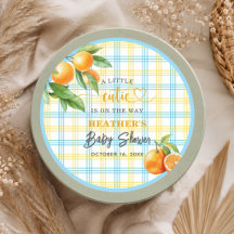 Un pequeño encanto está en camino Baby Shower Azul