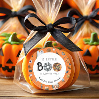 Un pequeño Naranja de Boo Baby Shower