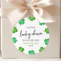Un poco de encanto verde Baby Shower