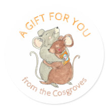 Un regalo para ti Ratones Abrazo