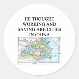 Pegatina Redonda ¡una idea divertida de divorcio para ti!