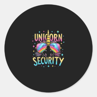 Pegatina Redonda Unicorn Security Tank Top_6
