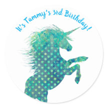 Unicornio, cumpleaños