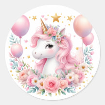 Unicornio rosa