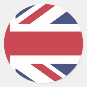 Pegatina Redonda UNION_JACK (el 1/2)