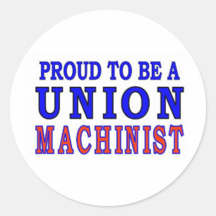 PEGATINA REDONDA UNION MACHINISTA