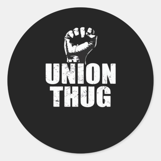 Pegatina Redonda Union Thug Essential (Anverso)