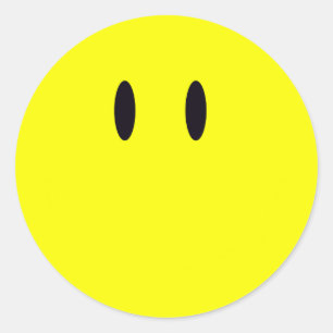 Pegatina Redonda unsmiley