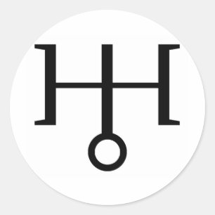 PEGATINA REDONDA URANUS