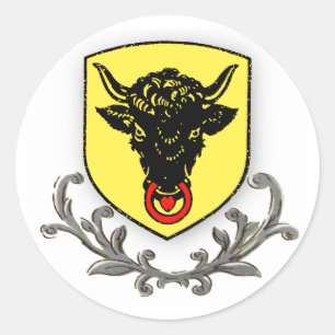 Pegatina Redonda Uri