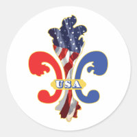 USA Fleur de lis