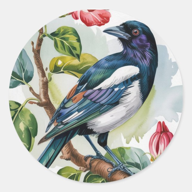 Pegatina Redonda Usar arte (Anverso)