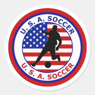 PEGATINA REDONDA USO SOCCER