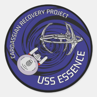 Pegatina Redonda USS Essence Patch