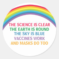 Vacunas usan una citación mástica del arcoiris