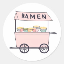 Vagón de ramen lindo