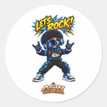 ¡Vamos a Rockear! Zap Robot de AI Lindo Rock and R