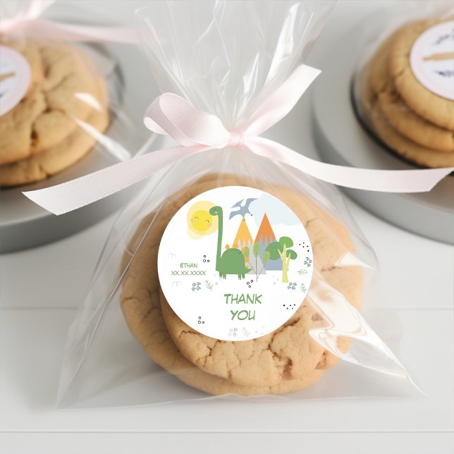 Pegatina Redonda Vamos a ruar el cumpleaños de los niños fiestas Di (Subido por el creador)