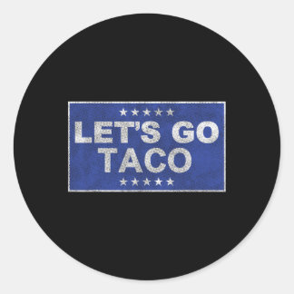Pegatina Redonda Vamos Taco Shirt Vamos Taco 35