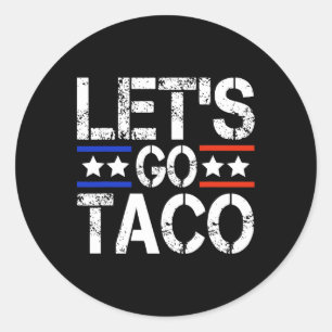 Pegatina Redonda Vamos Taco Shirt Vamos Taco 44