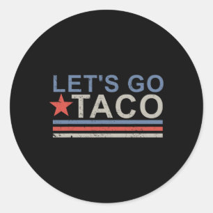 Pegatina Redonda Vamos Taco Shirt Vamos Taco 7