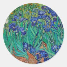 Van Gogh Irises Pintura Floral