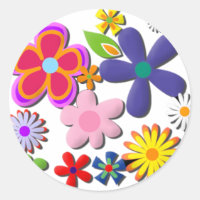 Vector floral retro de alimentación de flor