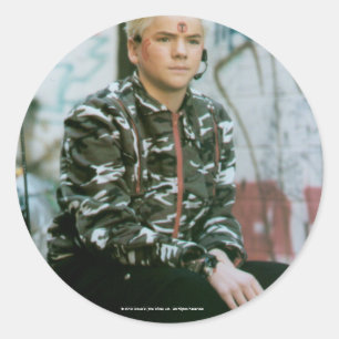 Pegatina Redonda Ved la tribu