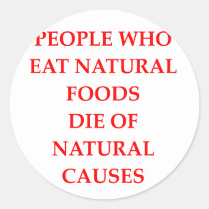 Pegatina Redonda vegano