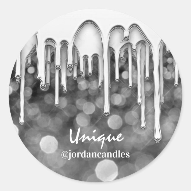 Pegatina Redonda Velas Pequeños AutobúsNombre Inés Perforaciones Gr (Anverso)