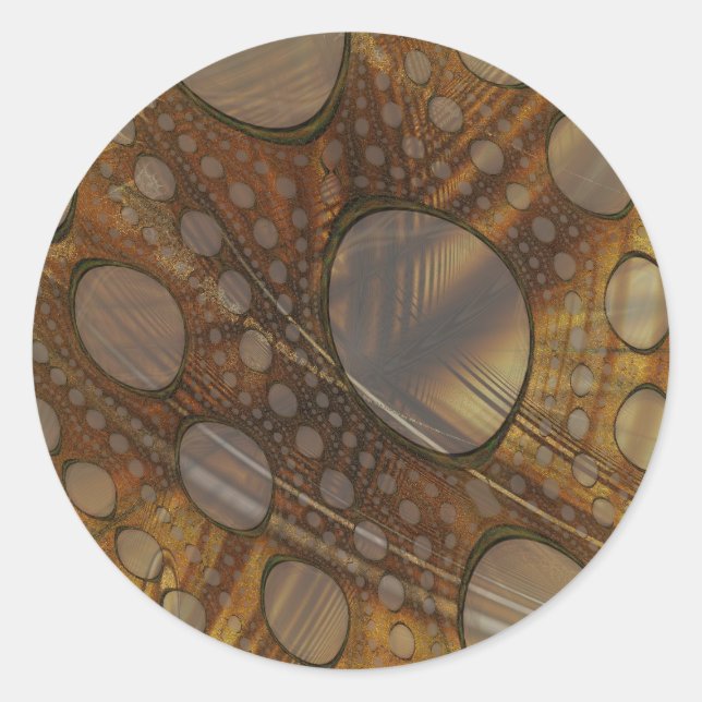 Pegatina Redonda Vellum (Anverso)