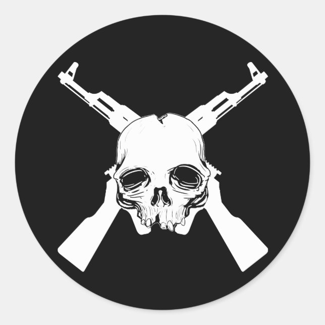 Pegatina Redonda Ven a buscarlas (Anverso)