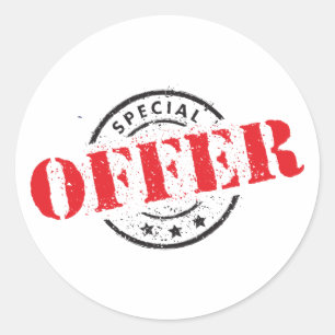 Pegatina Redonda Venta de ofertas especiales