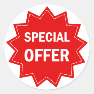 Pegatina Redonda Venta de ofertas especiales